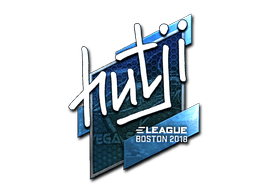 Sticker | hutji (Foil) | Boston 2018