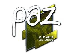 Sticker | paz (Foil) | Boston 2018