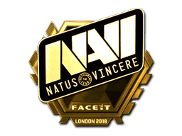Sticker | Natus Vincere (Gold) | London 2018