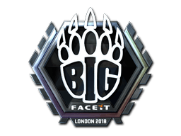 Sticker | BIG (Foil) | London 2018