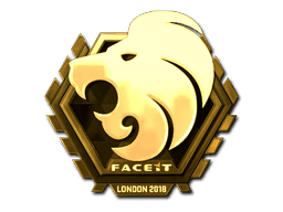 Sticker | North (Gold) | London 2018