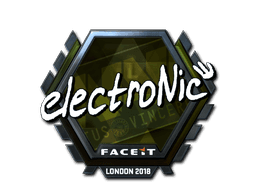 Sticker | electronic (Foil) | London 2018