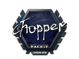 Sticker | chopper | London 2018