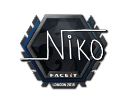 Sticker | niko  | London 2018