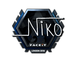 Sticker | niko (Foil)  | London 2018