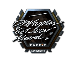Sticker | GeT_RiGhT (Foil) | London 2018