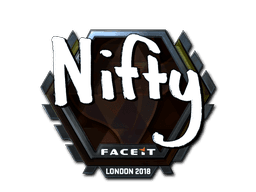Sticker | Nifty (Foil) | London 2018
