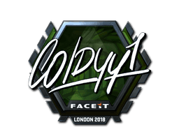 Sticker | COLDYY1 (Foil) | London 2018