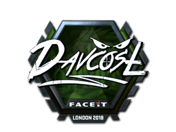 Sticker | DavCost (Foil) | London 2018