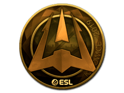 Sticker | Avangar (Gold) | Katowice 2019
