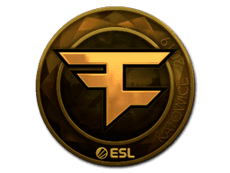 Sticker | FaZe Clan (Gold) | Katowice 2019