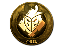 Sticker | G2 Esports (Gold) | Katowice 2019