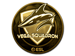 Sticker | Vega Squadron (Gold) | Katowice 2019