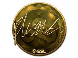 Sticker | flusha (Gold) | Katowice 2019