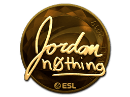 Sticker | n0thing (Gold) | Katowice 2019