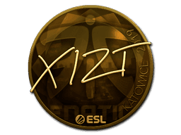 Sticker | Xizt (Gold) | Katowice 2019