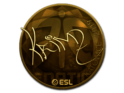 Sticker | KRIMZ (Gold) | Katowice 2019
