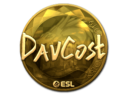 Sticker | DavCost (Gold) | Katowice 2019