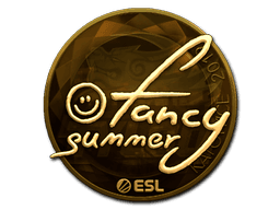 Sticker | Summer (Gold) | Katowice 2019