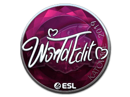 Sticker | WorldEdit (Foil) | Katowice 2019