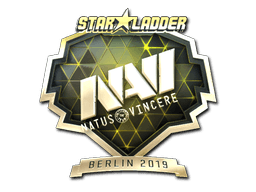Sticker | Natus Vincere (Gold) | Berlin 2019