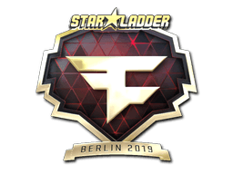Sticker | FaZe Clan (Gold) | Berlin 2019
