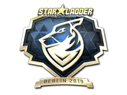 Sticker | Grayhound Gaming (Gold) | Berlin 2019