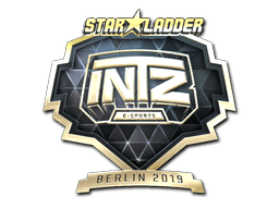 Sticker | INTZ E-SPORTS CLUB (Gold) | Berlin 2019