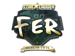 Sticker | fer (Gold) | Berlin 2019