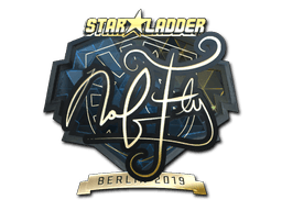 Sticker | NAF (Gold) | Berlin 2019