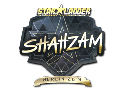 Sticker | ShahZaM (Gold) | Berlin 2019