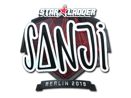 Sticker | SANJI (Foil) | Berlin 2019