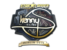 Sticker | kennyS (Gold) | Berlin 2019