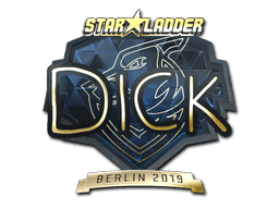 Sticker | DickStacy (Gold) | Berlin 2019
