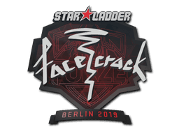 Sticker | facecrack | Berlin 2019