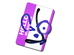 Sticker | Hello AUG