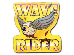 Sticker | Fools Gold Wave Rider