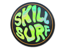 Sticker | Ocean Sunset Skill Surf (Holo)