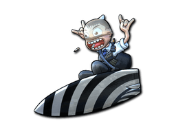 Sticker | Hypnotic Surf K (Foil)