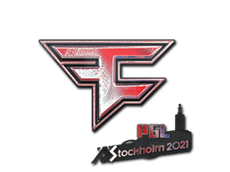 Sticker | FaZe Clan (Holo) | Stockholm 2021