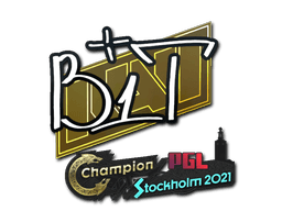 Sticker | b1t | Stockholm 2021