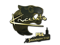 Sticker | KSCERATO (Gold) | Stockholm 2021