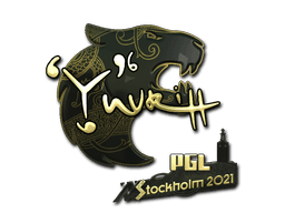 Sticker | yuurih (Gold) | Stockholm 2021