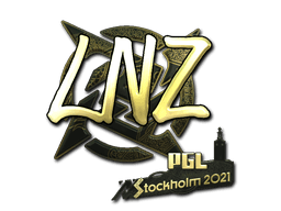 Sticker | LNZ (Gold) | Stockholm 2021