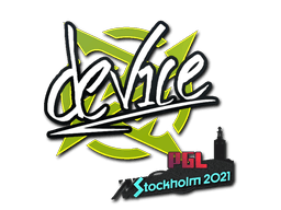 Sticker | device | Stockholm 2021