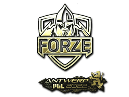 Sticker | forZe eSports (Gold) | Antwerp 2022