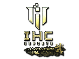 Sticker | IHC Esports (Gold) | Antwerp 2022