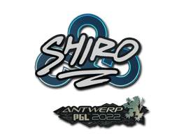 Sticker | sh1ro | Antwerp 2022