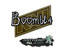 Sticker | Boombl4 (Glitter) | Antwerp 2022