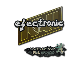 Sticker | electronic | Antwerp 2022